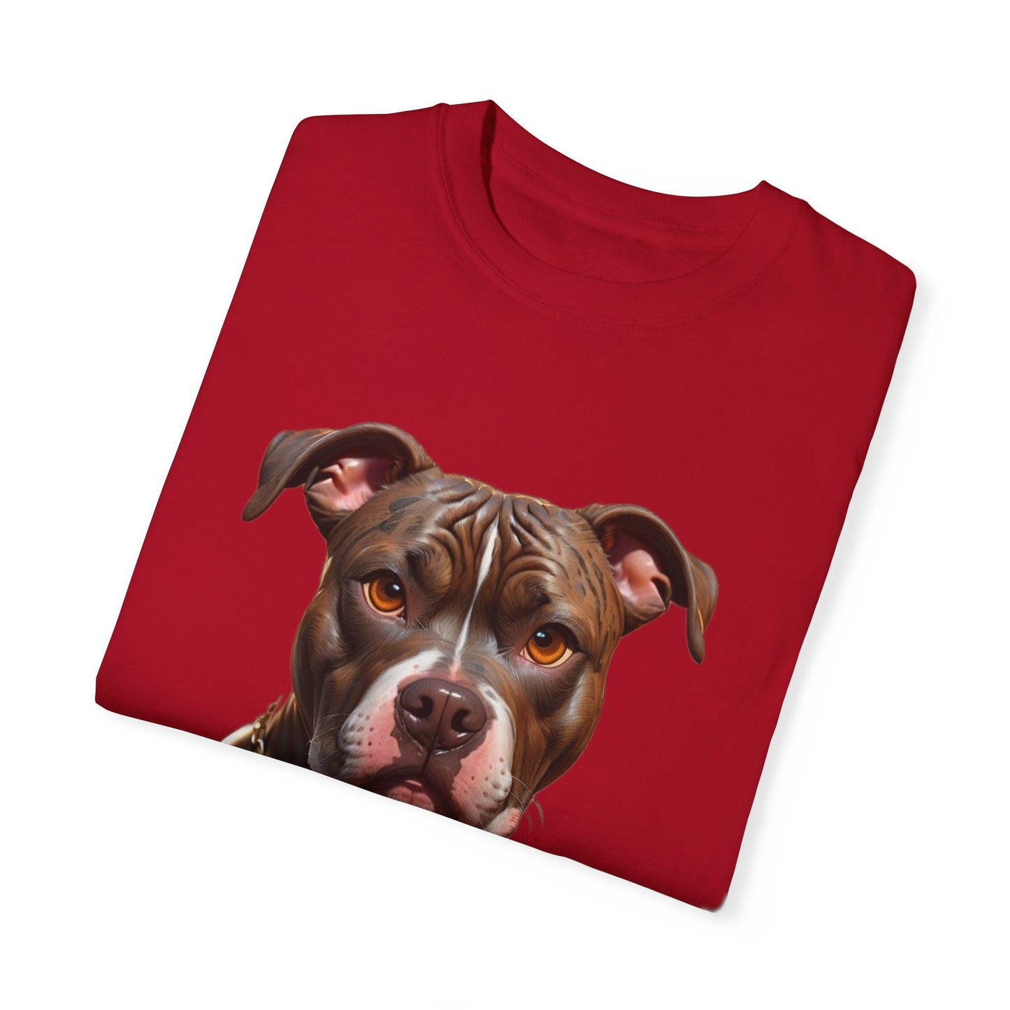 Pitbull Heart Necklace T-shirt