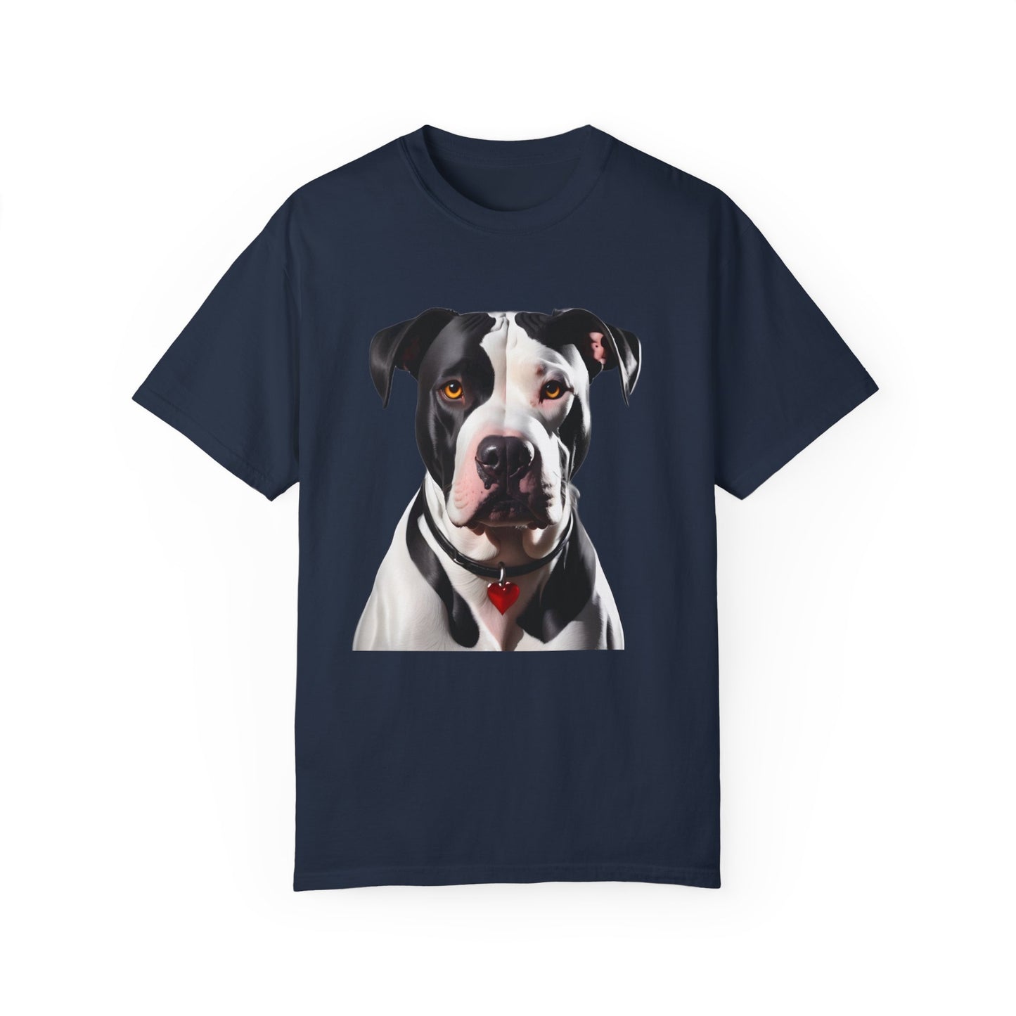 Pitbull Red Heart T-shirt