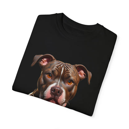 Pitbull Heart Necklace T-shirt