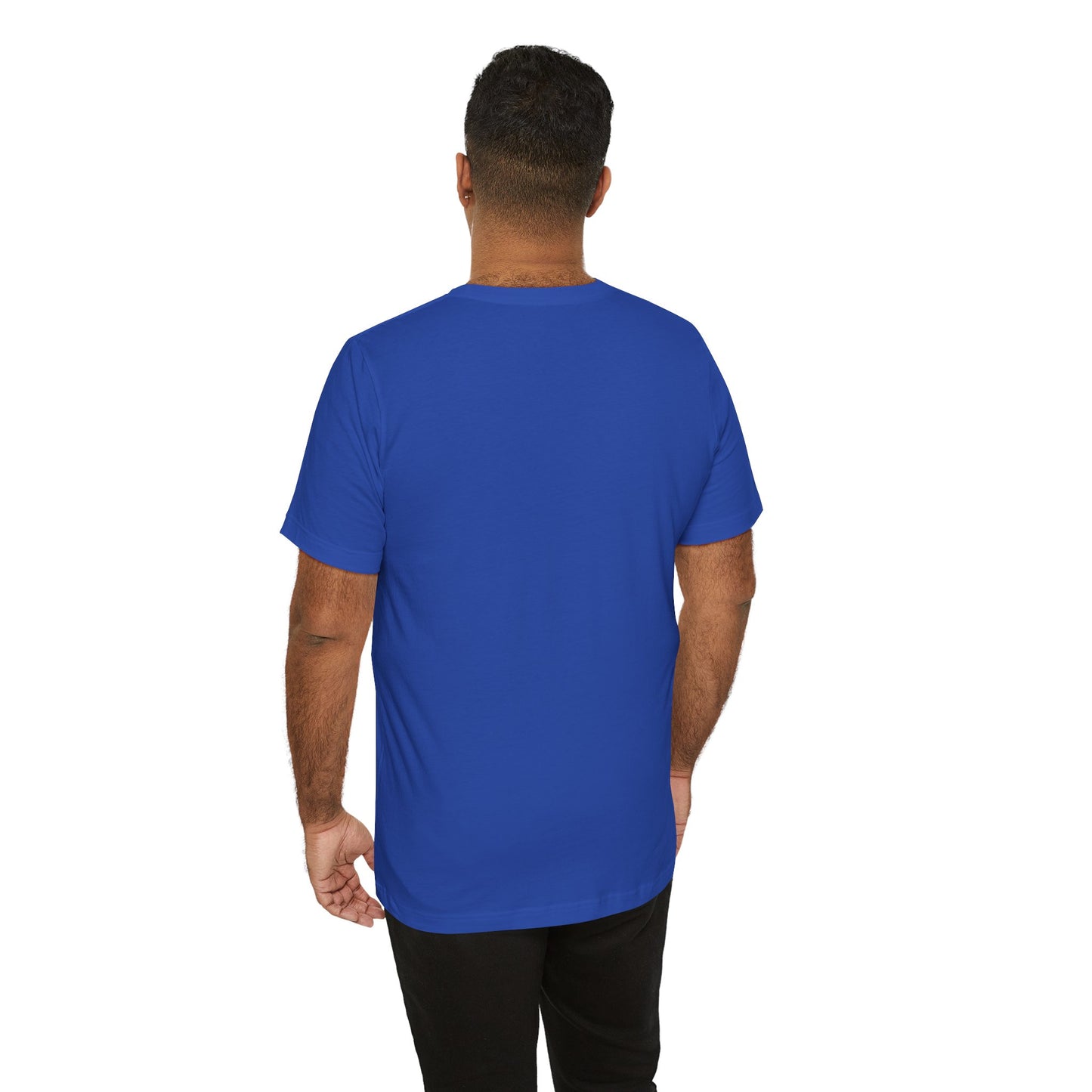 Gold Crest Shield Monogram T-Shirt — Elegant Logo Tee