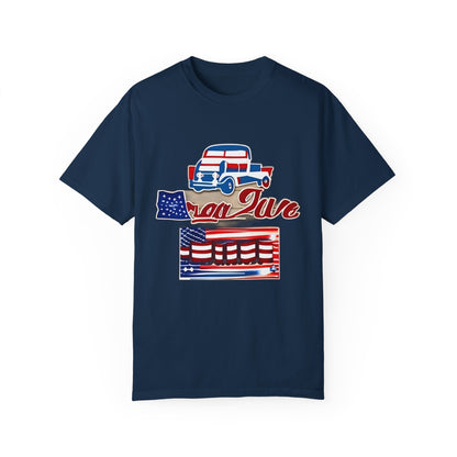 4th of July Car T-shirt