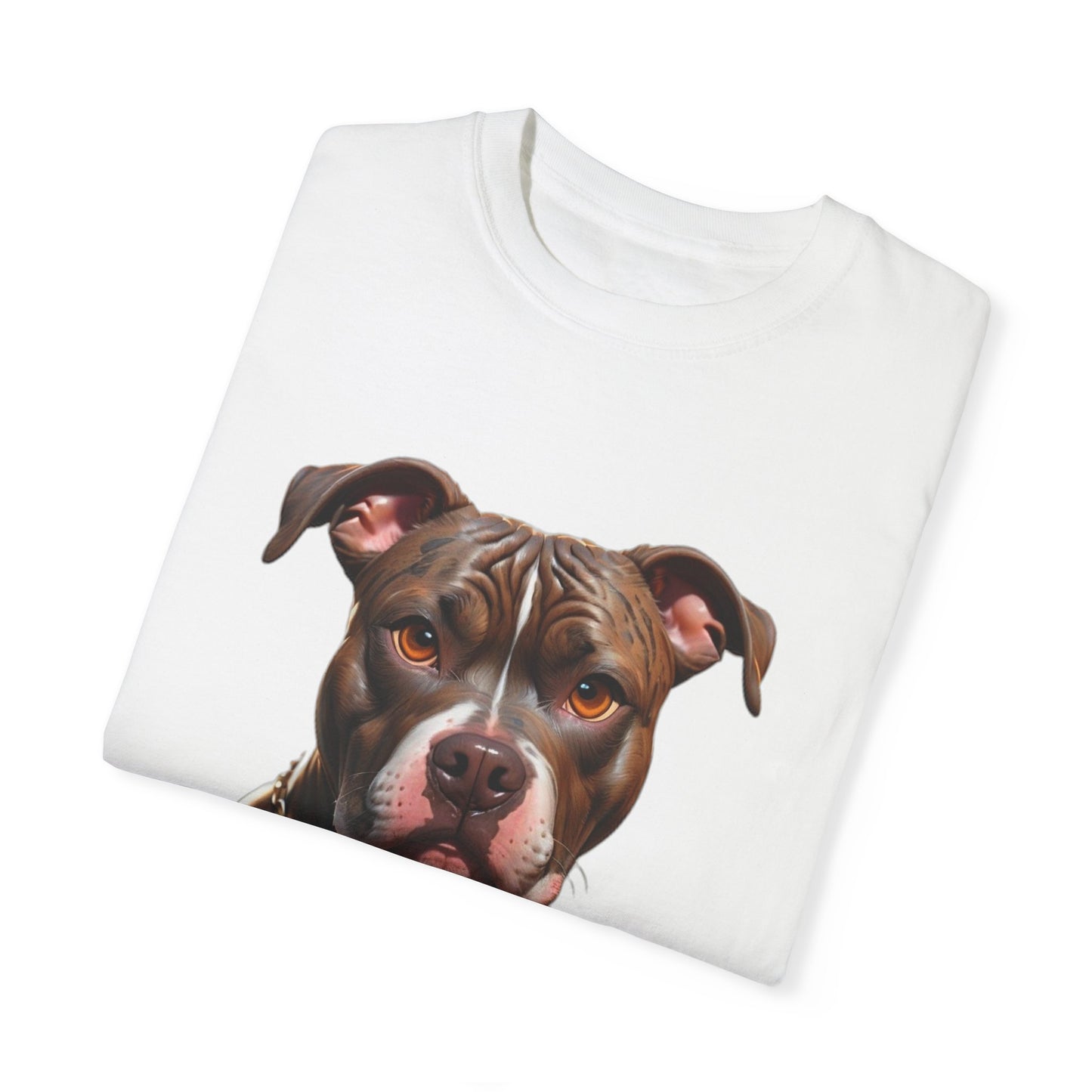 Pitbull Heart Necklace T-shirt