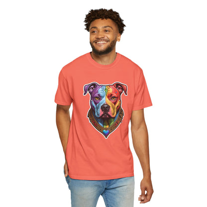 Pitbull Rainbow Head