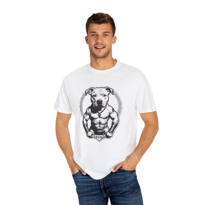 Savage Pitbull Crest T-shirt