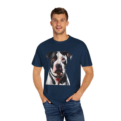 Pitbull Red Heart T-shirt