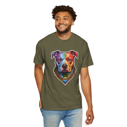 Pitbull Rainbow Head