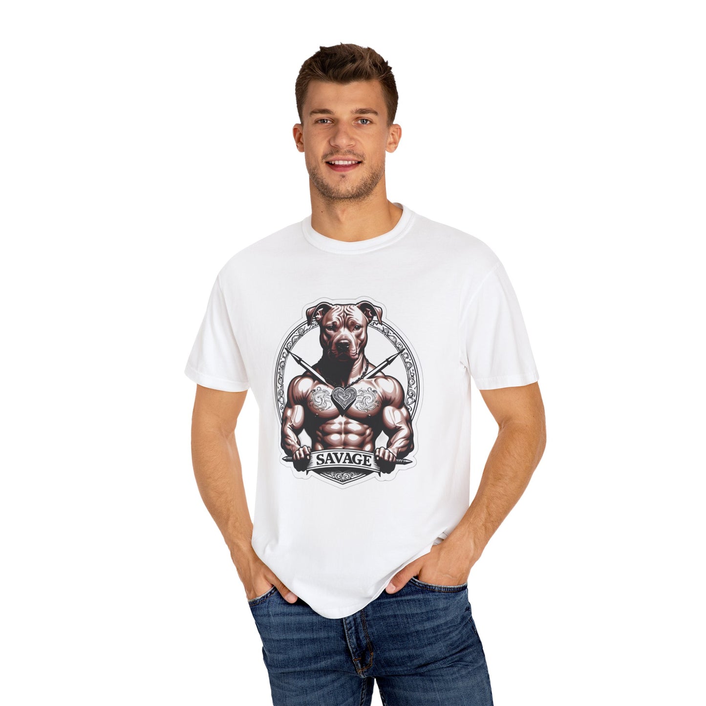 Savage Pitbull Gladiator T-shirt