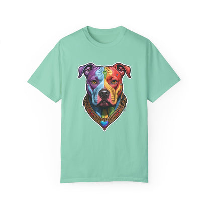 Pitbull Rainbow Head