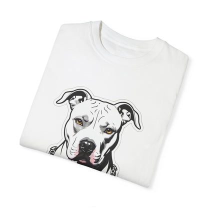 Pitbull Heart Necklace T-shirt