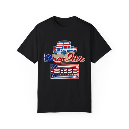 4th of July Car T-shirt
