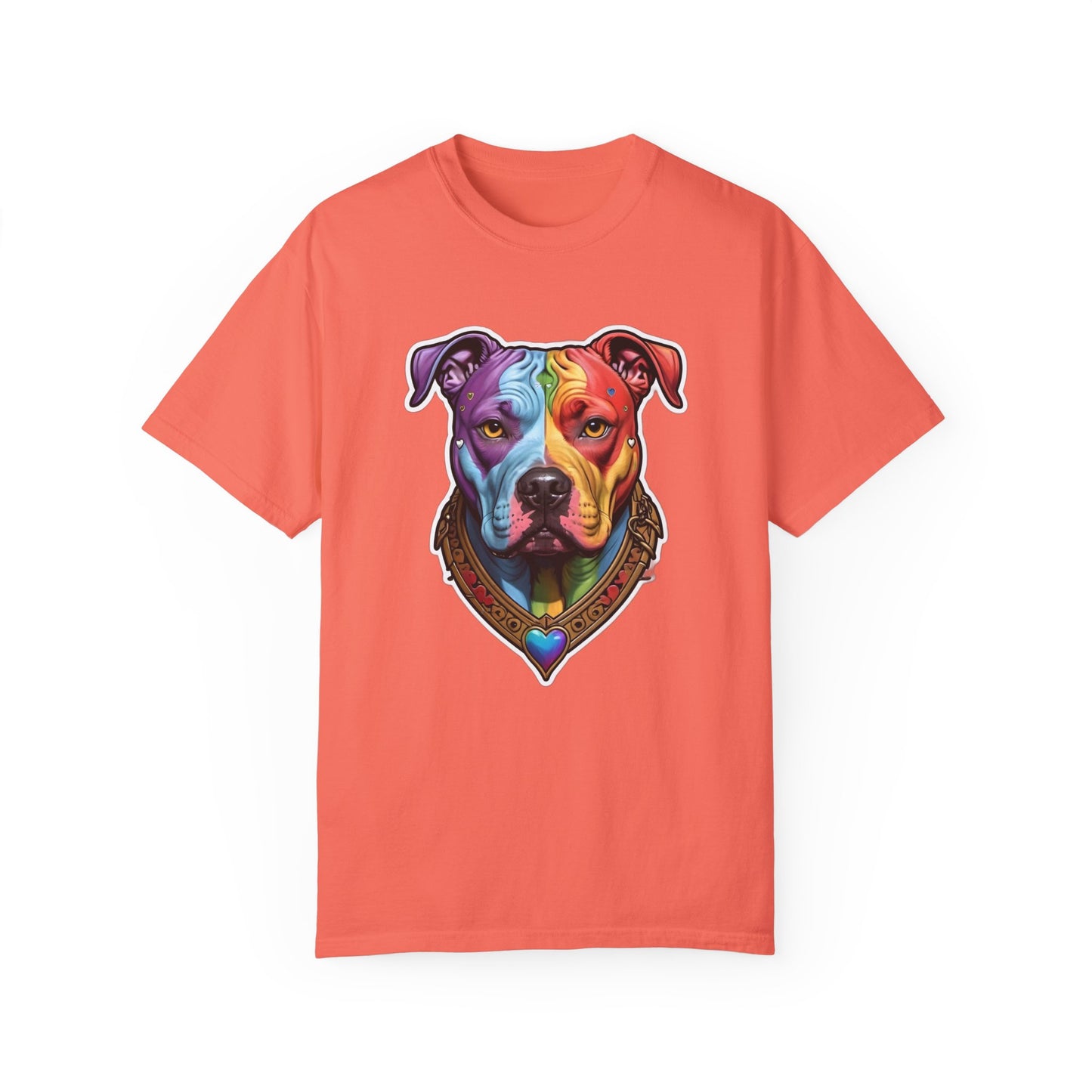 Pitbull Rainbow Head