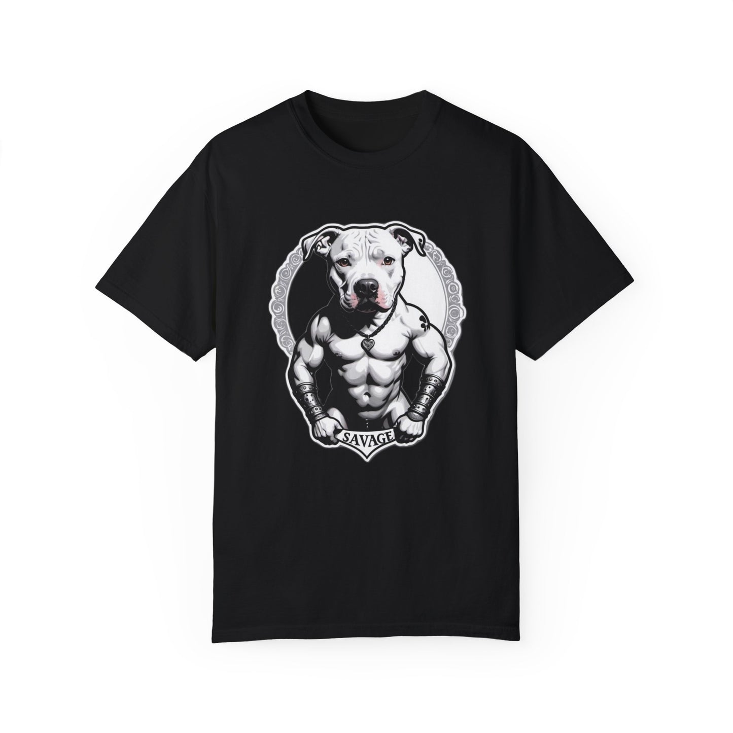 Savage Pitbull Crest T-shirt