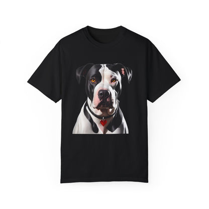 Pitbull Red Heart T-shirt