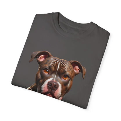 Pitbull Heart Necklace T-shirt