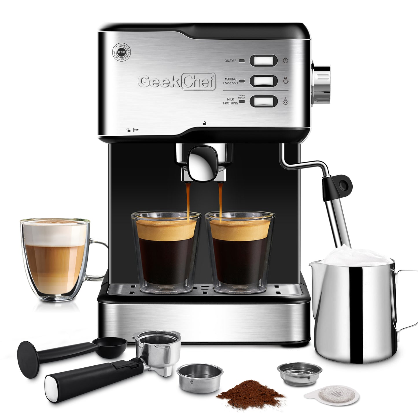 The Geek Chef Espresso Machine