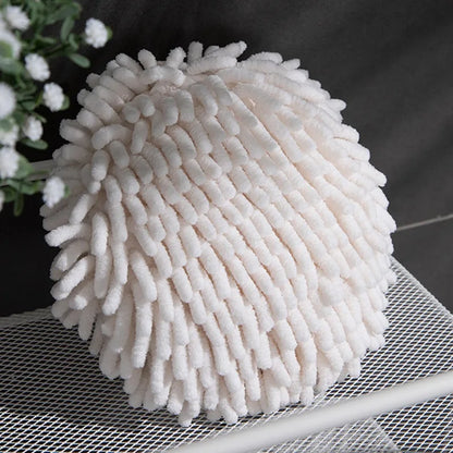Chenille Hand Towels Kitchen Bathroom Hand Towel Ball