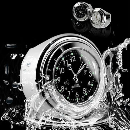 7/8" Motorcycle Clock
