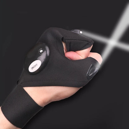 SavageBiz - Flashlight LED Finger Gloves