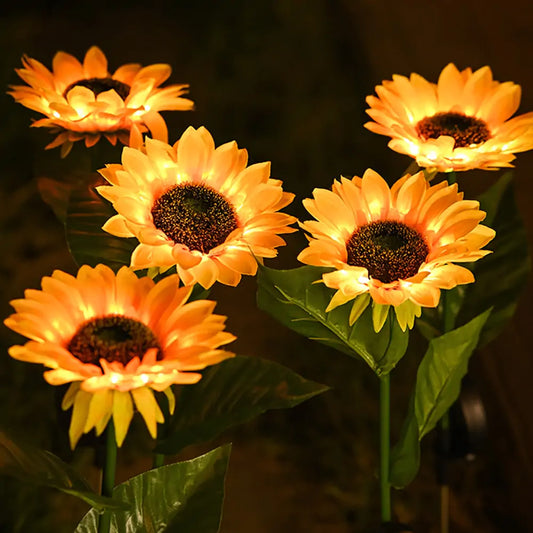 SavageBiz - Sunflowers Solar Lawn Lights