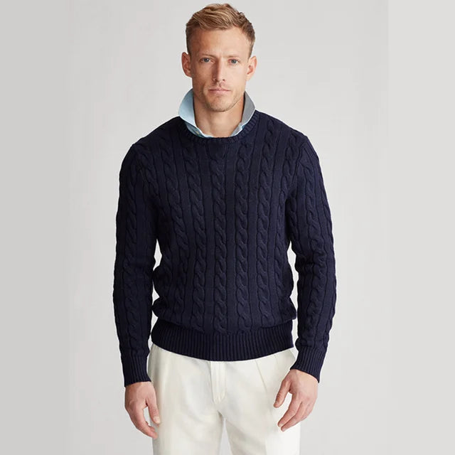 Men's Wool Casual Sweater - SavageBiz