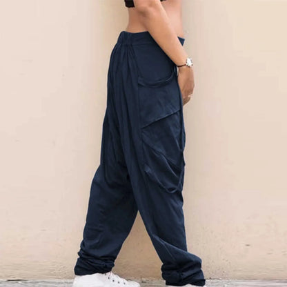 Men Wide Leg Harem Pants