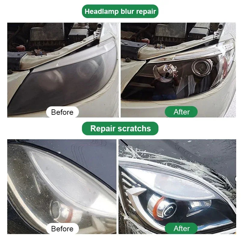 Car Headlight Restoration Polishing Kits