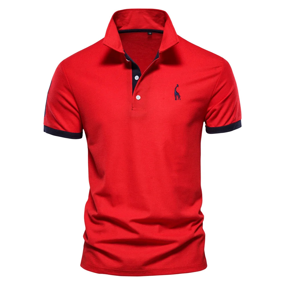 Embroidery Cotton Polo Shirts