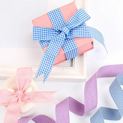 Lattice Plaid Ribbons Bow Ribbon Gift Wrapping