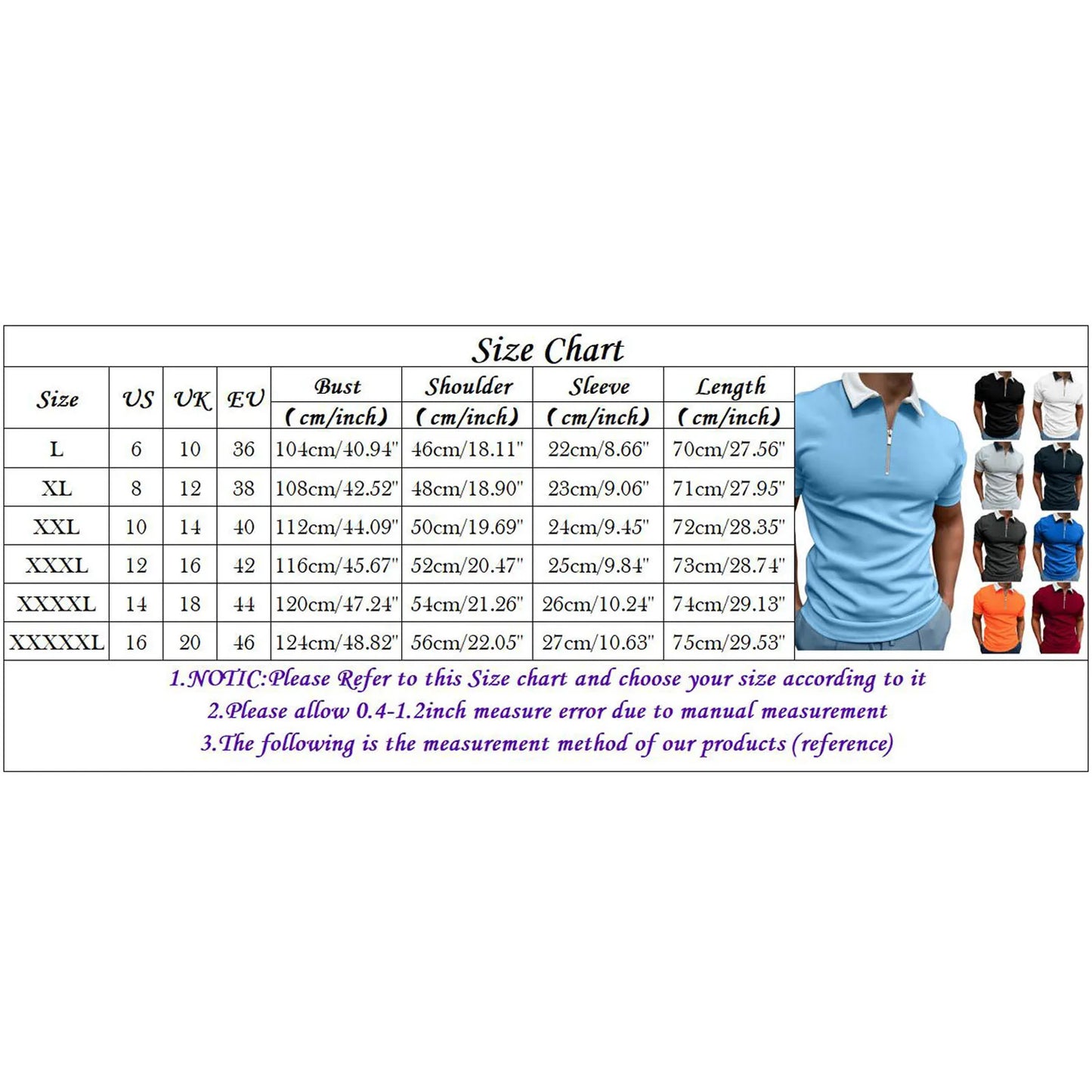 Men's Slim Fit Solid Orange Polo Shirt