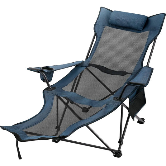 2-in-1 Folding Camping Chair