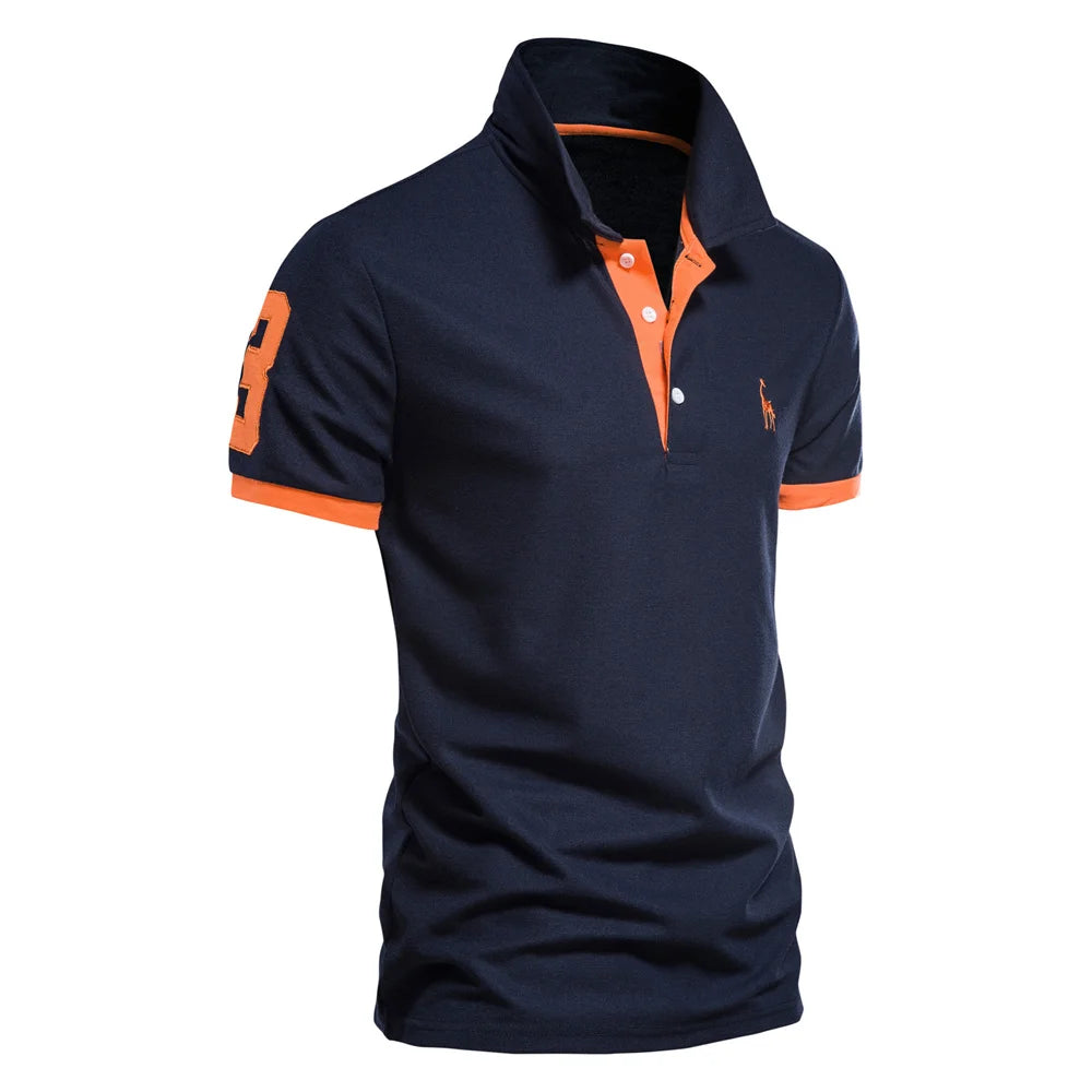 Embroidery Cotton Polo Shirts