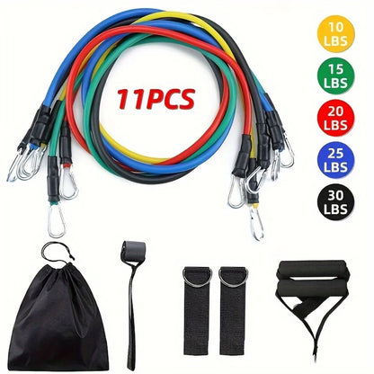 11-Piece Resistance Band Set