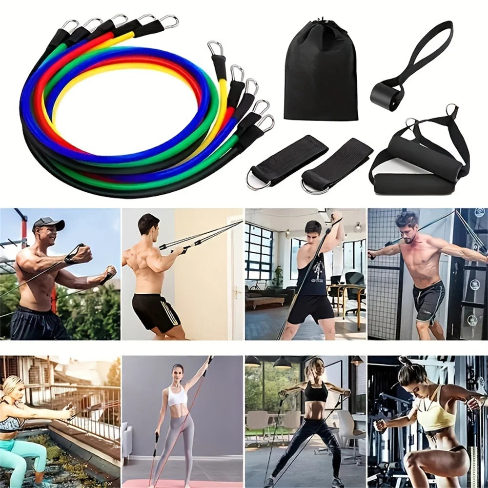 11-Piece Resistance Band Set