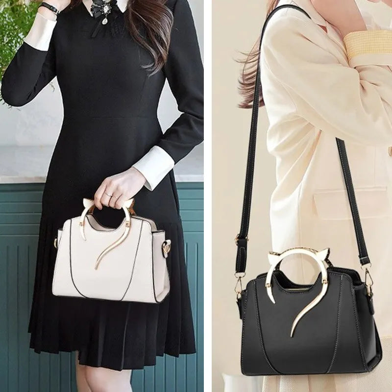 Women Cute Cat Handbag