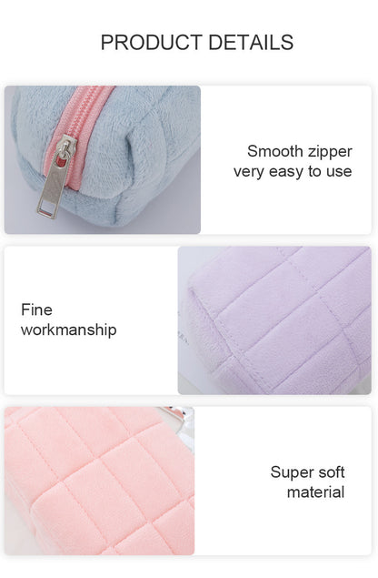 Pillow Cosmetic Bag Large Capacity Storage Stationery Box