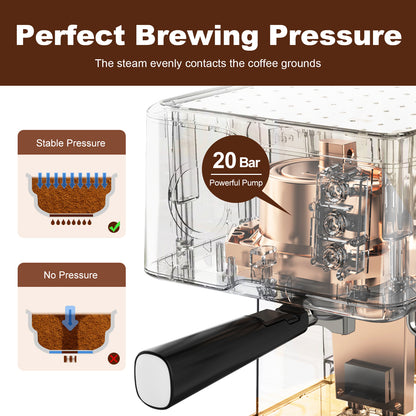 The Geek Chef Espresso Machine