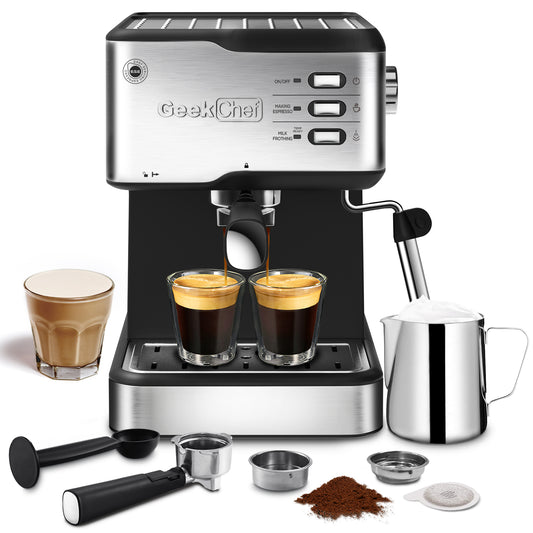 The Geek Chef Espresso Machine