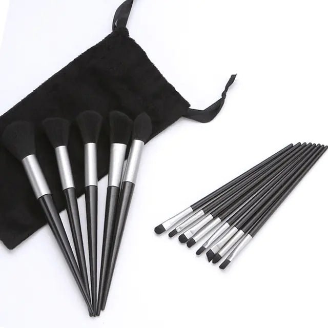 13Pcs Soft Fluffy Makeup Brushes Set - SavageBiz