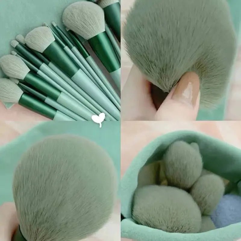 13Pcs Soft Fluffy Makeup Brushes Set - SavageBiz