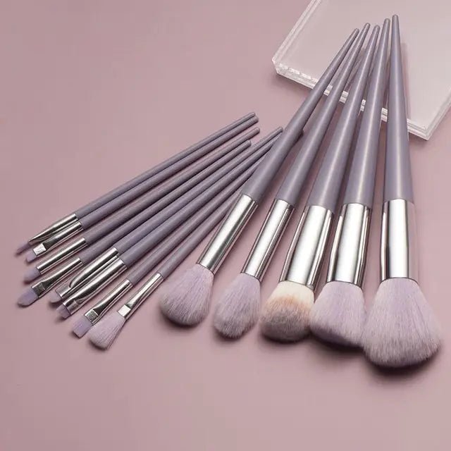 13Pcs Soft Fluffy Makeup Brushes Set - SavageBiz