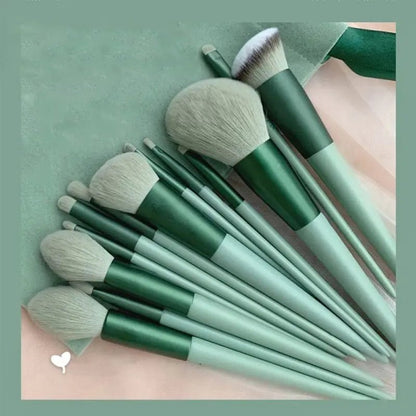 13Pcs Soft Fluffy Makeup Brushes Set - SavageBiz