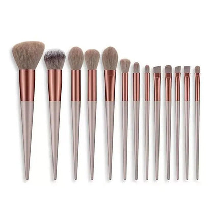 13Pcs Soft Fluffy Makeup Brushes Set - SavageBiz