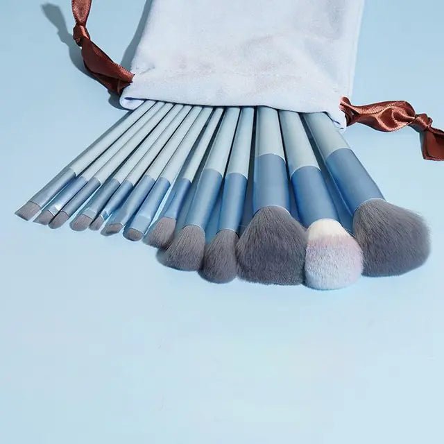 13Pcs Soft Fluffy Makeup Brushes Set - SavageBiz