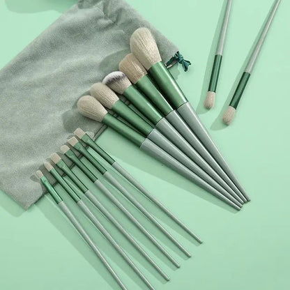 13Pcs Soft Fluffy Makeup Brushes Set - SavageBiz