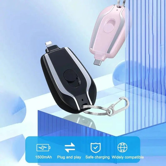 1500mAh Mini Pod Keychain Charger - SavageBiz