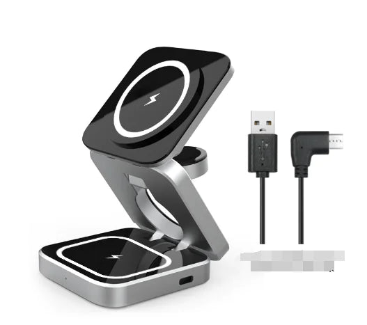 3 in 1 Wireless Charging Station - SavageBiz