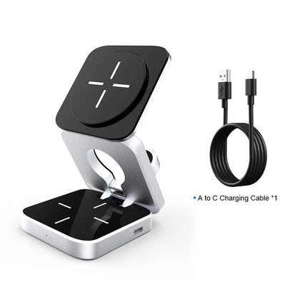 3 in 1 Wireless Charging Station - SavageBiz