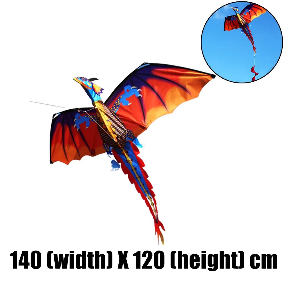 3D Dragon 100M Kite - SavageBiz