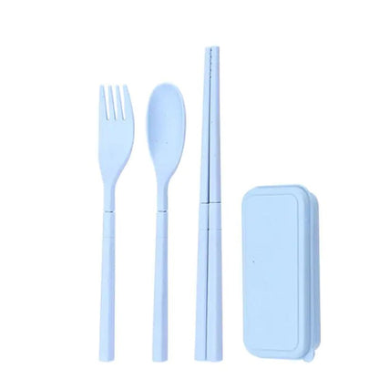 4Pcs Travel Utensil Set - SavageBiz