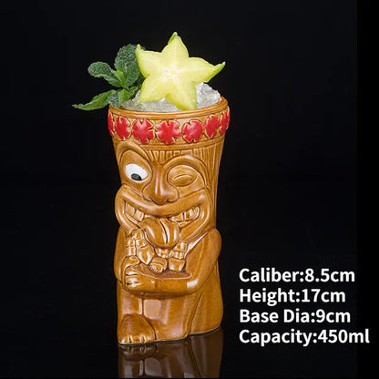 Hawaii Ceramic Tiki Mugs - SavageBiz